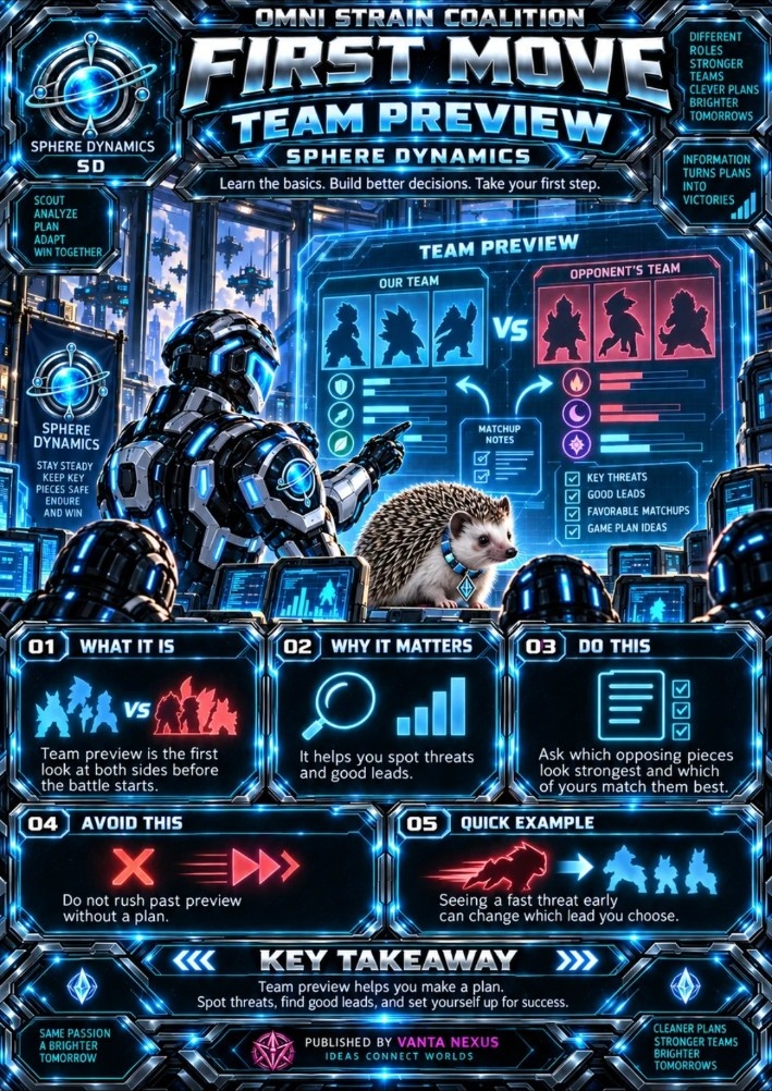 First Moves — Team Preview