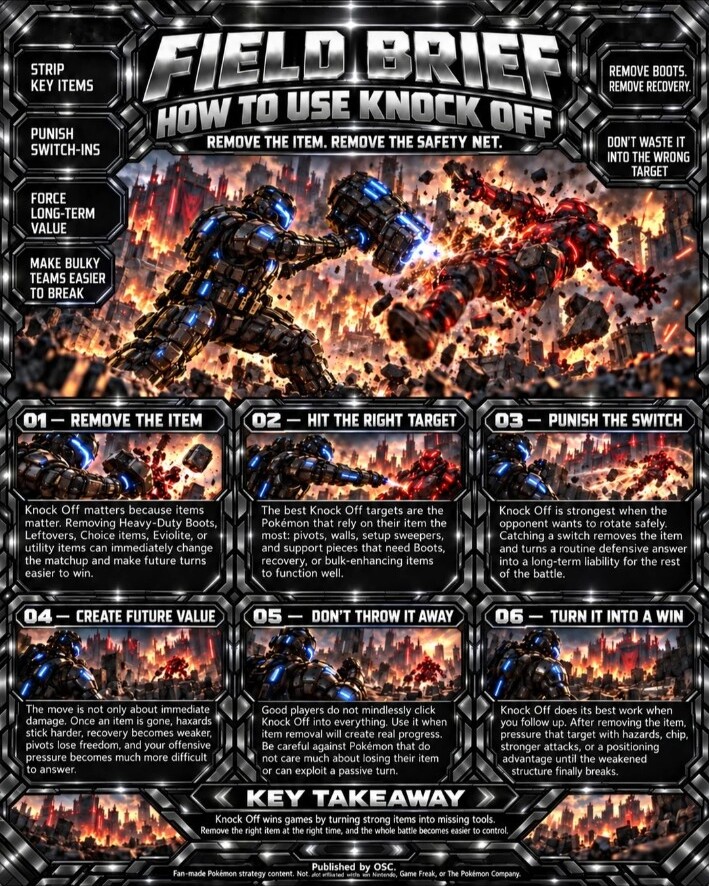 Field Brief — How to Use Knock Off
