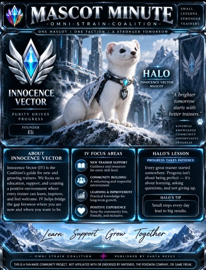 Mascot Minute — Halo, Innocence Vector