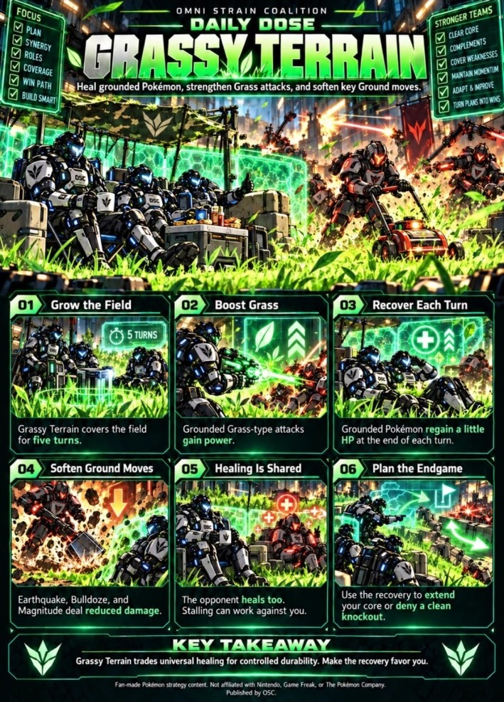 Daily Dose — Grassy Terrain