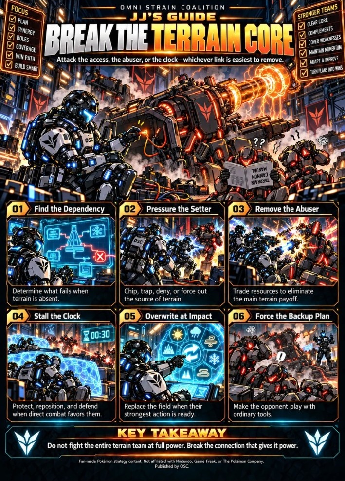 JJ’s Guide — Break the Terrain Core