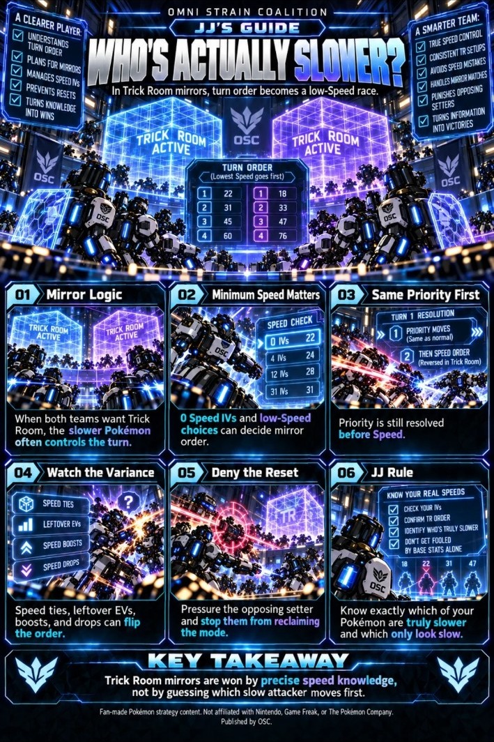 JJ’s Guide — Who’s Actually Slower