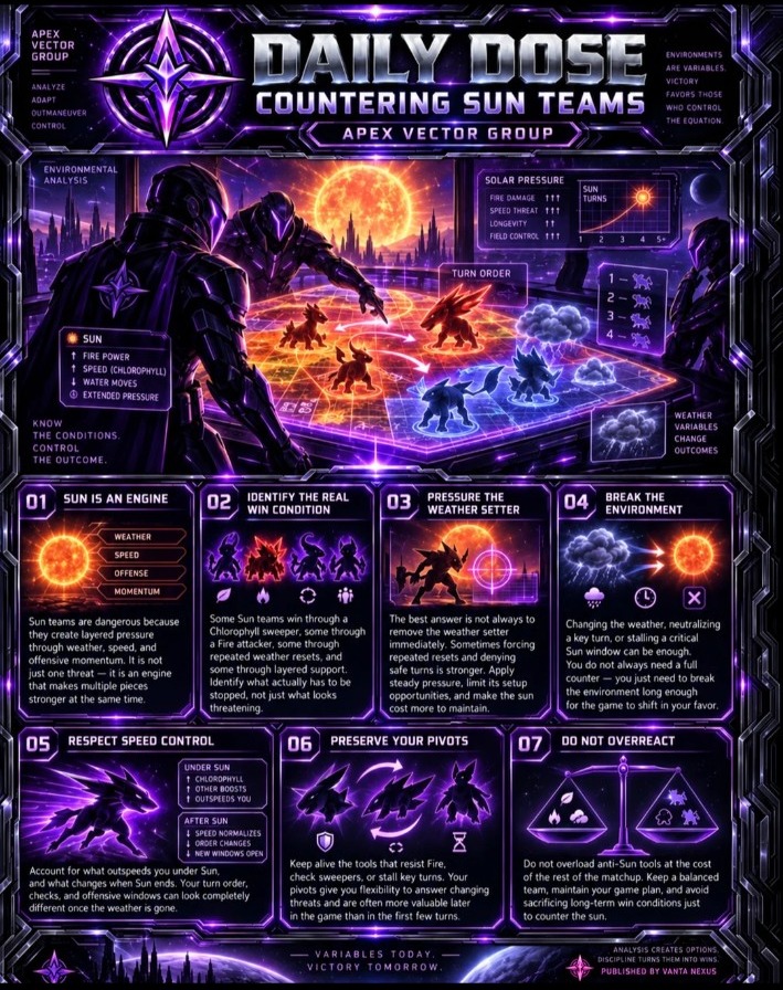Daily Dose — Countering Sun Teams