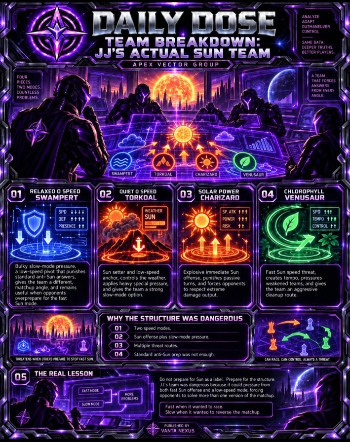 Daily Dose — Team Breakdown: JJ’s Actual Sun Team